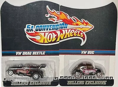 2012 VW Bug And Drag Beetle 2012 Mexico Hot Wheels Convention Series Seller LE • $555.55