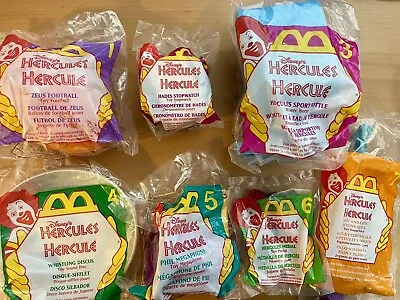 McDonald’s Vintage 1997 Hercules Happy Meal Toys New Lot Of 7 NEW • $12.99