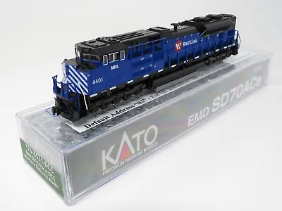 Kato N 176-8531-DCC Montana Rail Link EMD SD70ACe Diesel Locomotive Freight • $182.25