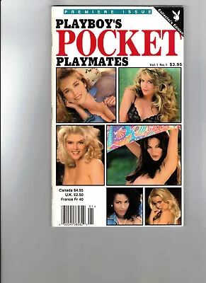 Playboy Magazine Pocket Playmates Volume 1 #1  1995 ANNA NICOLE SMITH MCCARTHY • $24.95