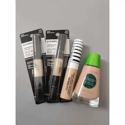 (V) New Lot Of 4 CoverGirl Women Foundation Clean Liquid Concealer Crayon 239 • £10.14