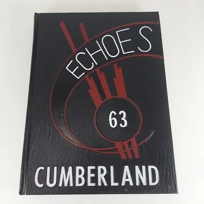 Madison College Cumberland Echoes 1963 Yearbook Annual Madison Tennessee  • $17.99