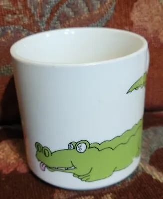 Vtg Funny GUHL 1983 BEVVY Mug La Costly Lecoste Alligator Coffee Mug • $24