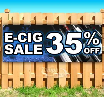 E-CIG SALE 35% OFF Advertising Vinyl Banner Flag Sign Many Sizes Available VAPE • $25.69