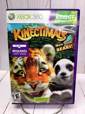 Kinectimals: Now With Bears (Microsoft Xbox 360 2011) Tested Kids Teens Gaming • $7.24