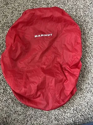 $34.99 • Buy Mammut Rain Cover Medium Red Backpack Bag Cover