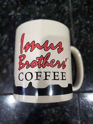 Vintage Imus Brothers' Coffee Mug Buffalo Cactus Don (Radio) & Fred Imus 1994 • $7.50