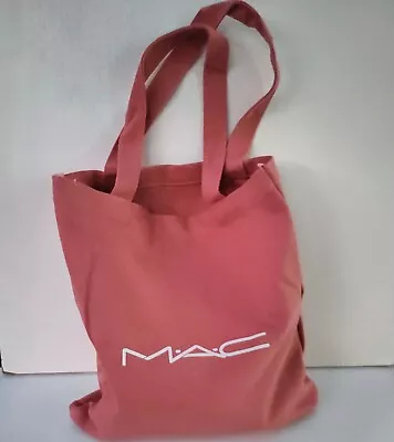 MAC Pink Canvas Makeup Tote Bag / Shoulder Bag Brand NEW! • $19.99