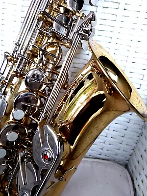 WEXLER 1059 Alto Sax W/Yamaha 4C Mpc. & Hardshell Gig Bag - Great Shape - TESTED • $227.50