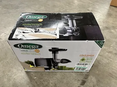 Omega H3000D Cold Press 365 Juicer Slow Masticating Extractor - Black Y3825 • $55