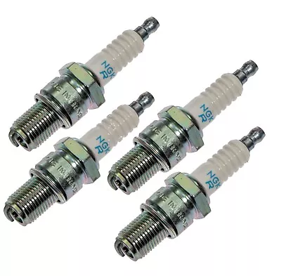 4 NGK BR9ES 5722 Spark Plug Plugs Bougies - Set Of FOUR Lot De Quatre • $17.51