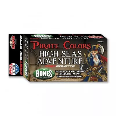 High Seas Adventure Set Acrylic Master Series Hobby Paint Reaper Miniatures • $19.79