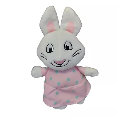 Ruby Max & Ruby Plush Stuffed Animal 7  Pink Dress 2019 Bunny Rabbit Cartoon  • $9.35