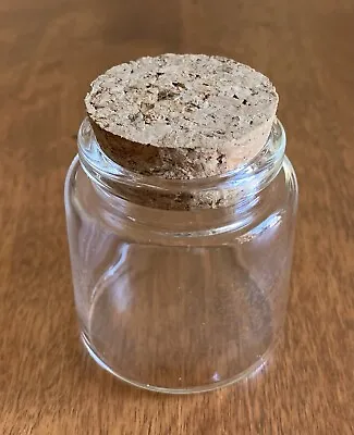 Glass Bottle Small Cork Transparent Mini Empty Glass Vials Jar Accessory • $9.90