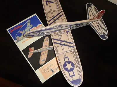 Kilroy Model Balsa Plane...like 1947 Glider 1974 • $7.95