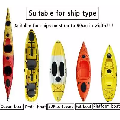 $36.57 • Buy Kayak Cover Canoe Boat Shield UV Resistant Storage Dust Cover ▽Waterproof▫