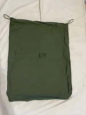 Usgi Military Laundry Bag Army Surplus Barracks Bags Stuff Sack Green Drawstring • $9.95
