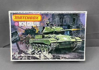 Matchbox M24 CHAFFEE Tank PK-79 Model Kit 1/76  Scale New • $28.99