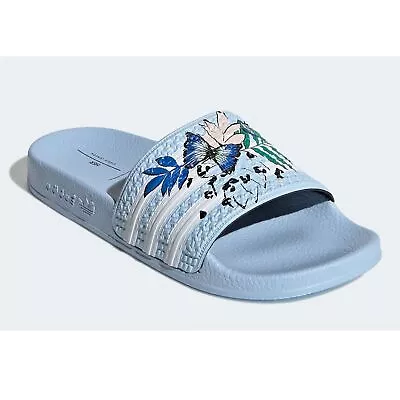 Adidas Men's Studio London Adilette Bath Shoes Flip Flops Sandals Butterfly • $68.02