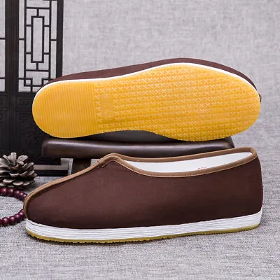 £39.71 • Buy Mens Old Beijing Thousand Layer Bottom Monks Dwelling Cloth Shoes Modern NEW