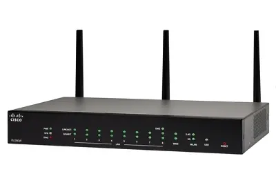 Cisco Rv260w Vpn Router 8 Gigabit Ethernet Ports Wireless Ac Rv260w-a-k9-na Us • $124.99