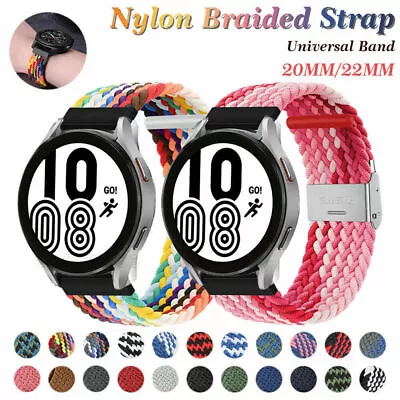 Nylon Watch Band Strap For Samsung Galaxy Watch 3 4 5 Pro Active 1 2 Gear S3 • $15.99