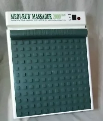 Medi Rub Massager 2000 PLUS Original Therapeutic Foot Massager  MR-3F 2-Speed • $148