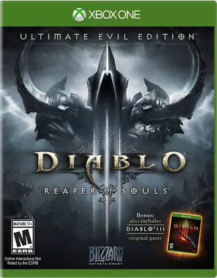 Diablo III: Reaper Of Souls Ultimate Evil Edition [DISC ONLY] (Xbox One) [PAL] • $12.74