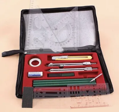 £9.95 • Buy Plotter Combination Technical Drawing Set In Black @ Amazon £17