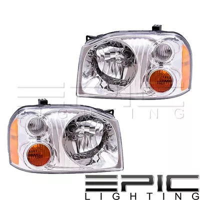 Headlights Headlamps For Nissan Frontier 2001-2004 XE Pickup Pair Left Right Set • $92.94