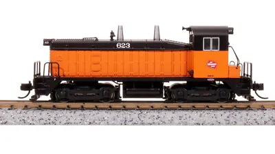 Broadway Ltd 7518 N Scale MILW EMD SW7 Orange & Black Diesel Locomotive #623 • $201.95