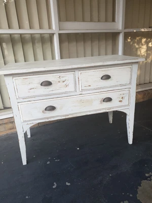 $35 • Buy White Wood Dresser