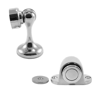 £11.40 • Buy Stainless Steel Magnetic Door Holder Catch, Heavy Duty, Home Office Qty Discount