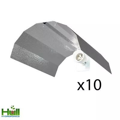 £99.95 • Buy Omega Dutch Barn Euro Reflector X 10 Hydroponic Lighting E40 HPS MH CFL