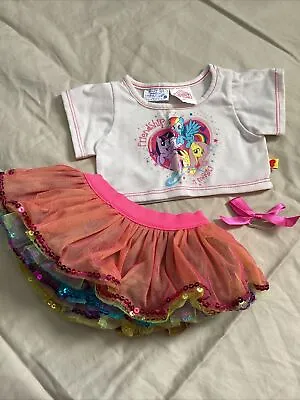 Build A Bear My Little Pony MLP Best Friends Top Tulle Tutu Skirt Clothes Outfit • $5.99