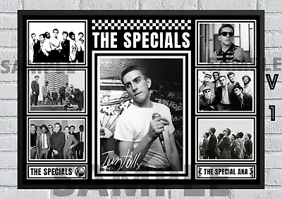 The Specials Terry Hall Ska / Poster Collectable / Memorabilia Signed #272 • £18.99