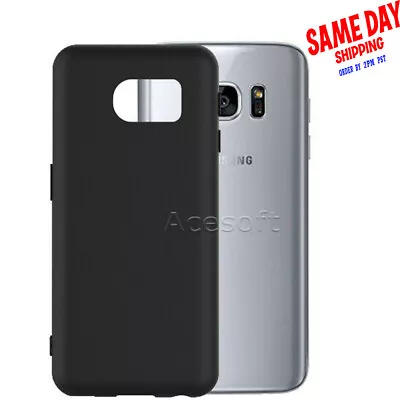 High Quality Protective Black Cover Case For Samsung Galaxy S7 SM-G930A/V/P/T • $14.93