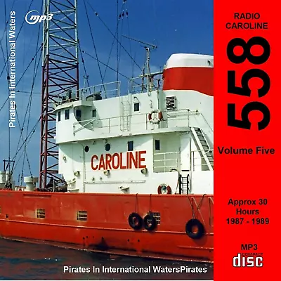 Pirate Radio Caroline (Caroline 558) Volume Five Listen In Your Car • £8.99