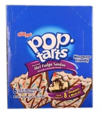 £14.04 • Buy Kellogg's Pop Tarts Frosted Hot Fudge Sundae