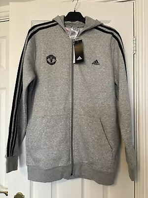 XL Boys Manchester United Adidas Zip Jacket New With Tags • £20