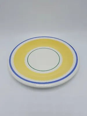Maxam  Mediterranean - Yellow & Blue  8 Inch Salad Plate-Mint • $12