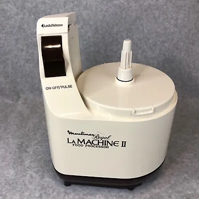 Moulinex Regal LA Machine II Food Processor LM2 Base Motor Working 100% • $14