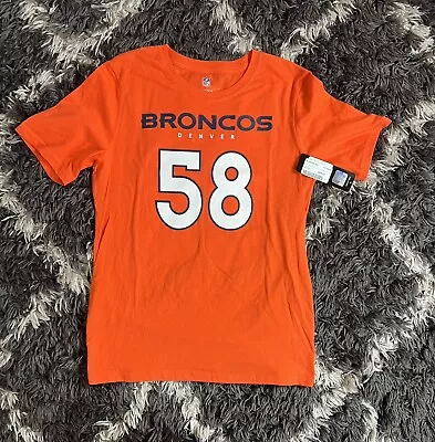 Denver Broncos Jersey Shirt Boys Large Von Miller #58 NWT • $21.64