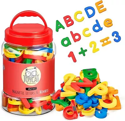 78PC Magnetic Letters Numbers Alphabet FridgeMagnets ABC123Preschool Educational • $32.55