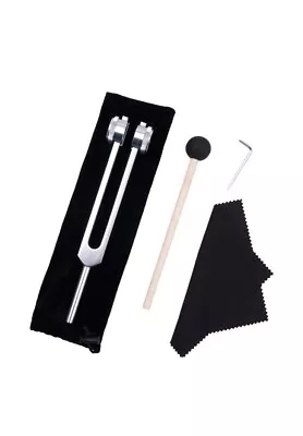 128 Hz Tuning Fork Medical Weighted Aluminum With Silicone Hammer For Healing • $14