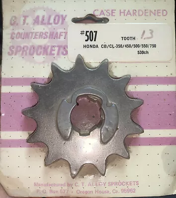 $14 • Buy New Sprocket Specialist Front Sprocket 13T Honda CB CL 350 450 500 550 750 1970s