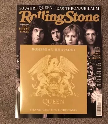 Queen Bohemian Rhapsody Rolling Stone Germany 7” Vinyl New • £20