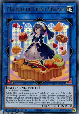 £0.99 • Buy GFTP-EN104 Madolche Fresh Sistart Ultra Rare 1st Edition Mint YuGiOh Card