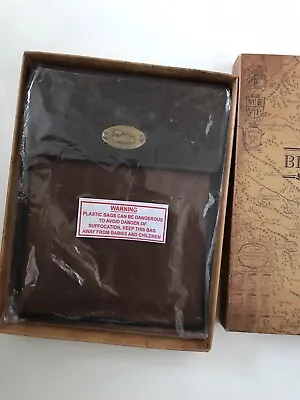 The British Bag Company Brown Leather IPad Mini Case In Gift Box -New • £9.99