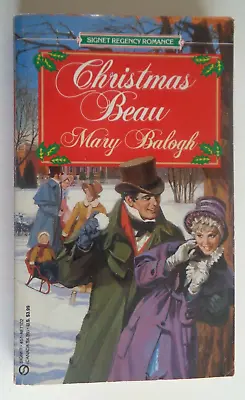 Christmas Beau By Mary Balogh Regency 1st Printing Signet Romance 1991 • $19.95